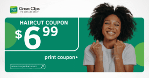 Great Clips $6.99 Coupons For Haircut