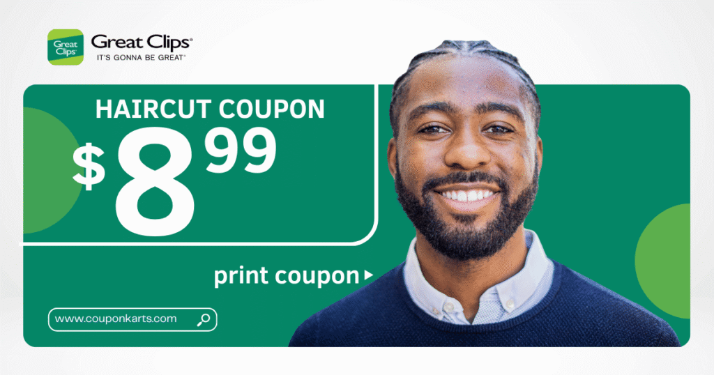 Great Clips $8.99 Coupons Printable