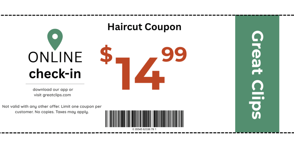 Great Clips $14.99 Coupon printable