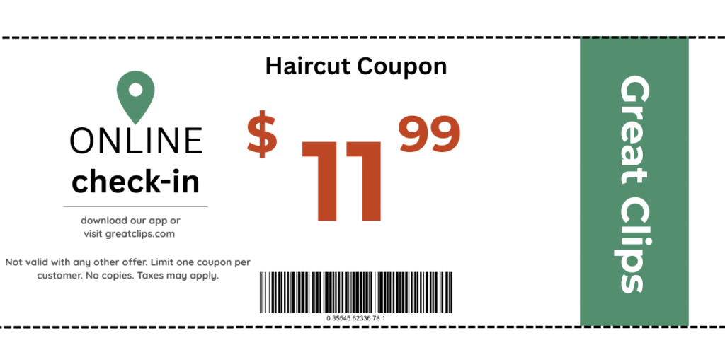 Great Clips $11.99 Coupon