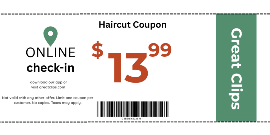 Great Clips $13.99 Coupons