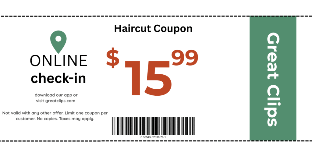 great clips $15.99 coupons