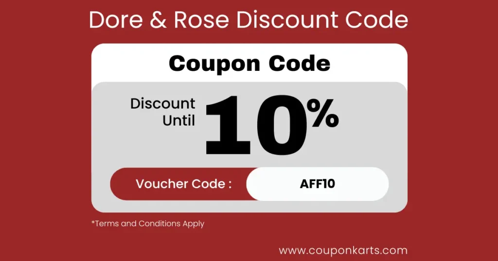 dore and rose discount code 10% off