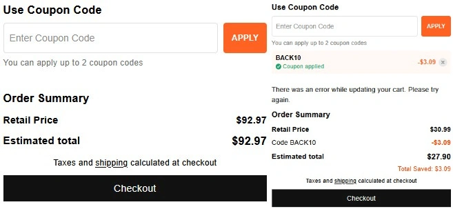 chicme coupon code before and after difference